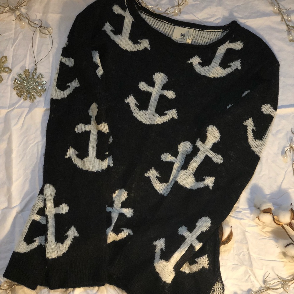 Anchor sweater
